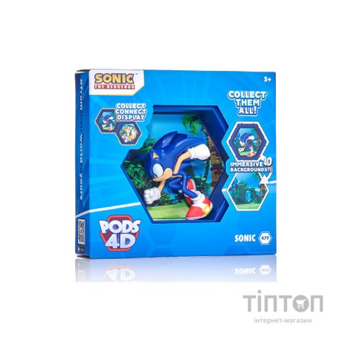 Фігурка WOW! Pods колекційна 4D - Сонік (SNC-1004-01)
