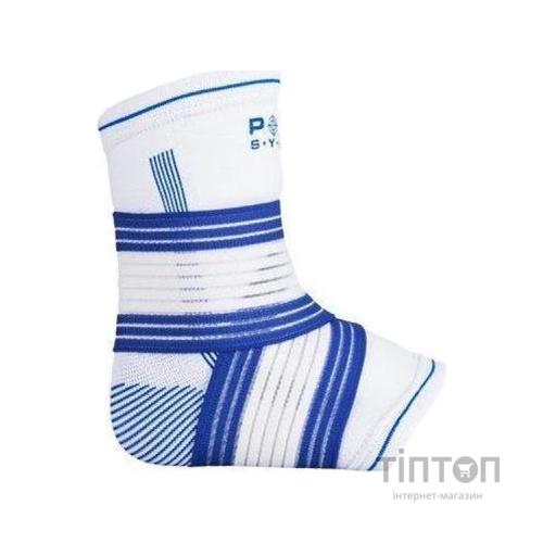 Фіксатор гомілкостопа Power System Ankle Support Pro Blue/White S/M (PS-6009_S/M_White-Blue)