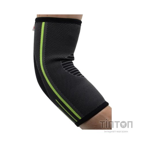 Фіксатор ліктя MadMax MFA-283 3D Compressive elbow support Dark grey/Neon green S (MFA-283_S)