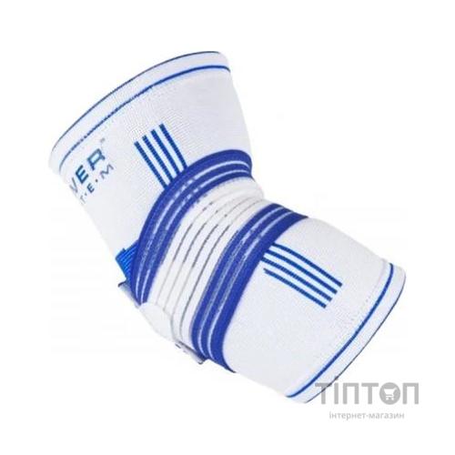 Фіксатор ліктя Power System Elbow Support Pro White/Blue S/M (PS-6007_S/M_White-Blue)