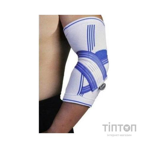 Фіксатор ліктя Power System Elbow Support Pro White/Blue S/M (PS-6007_S/M_White-Blue)