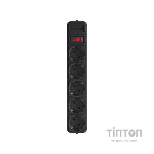 Фільтр мережевий Power Cube для UPS 5 розеток 1.8м, чорний