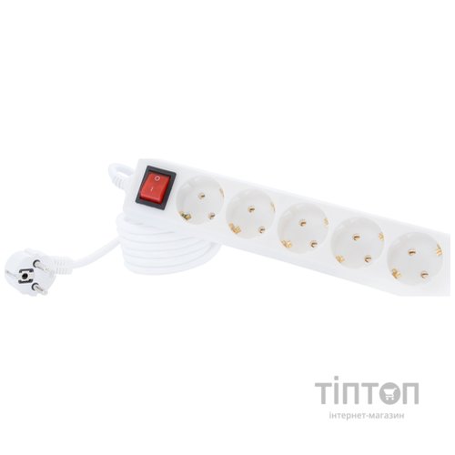 Мережевий подовжувач Tecro TCS-5-3SW