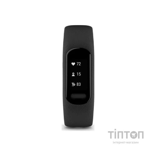Фітнес браслет Garmin vivosmart 5, Black, GPS (010-02645-14)