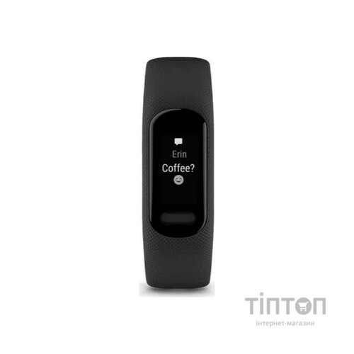 Фітнес браслет Garmin vivosmart 5, Black, GPS (010-02645-14)