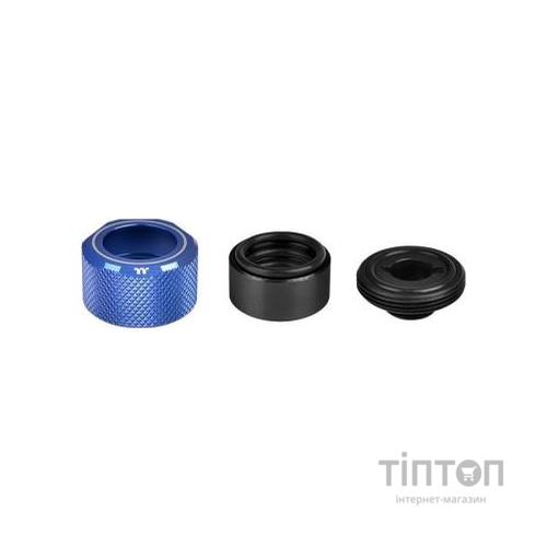 Фітинг для СРО ThermalTake Pacific C-Pro G1/4 PETG 16mm OD Fitting Kit - Blue (CL-W210-CU00BU-B)