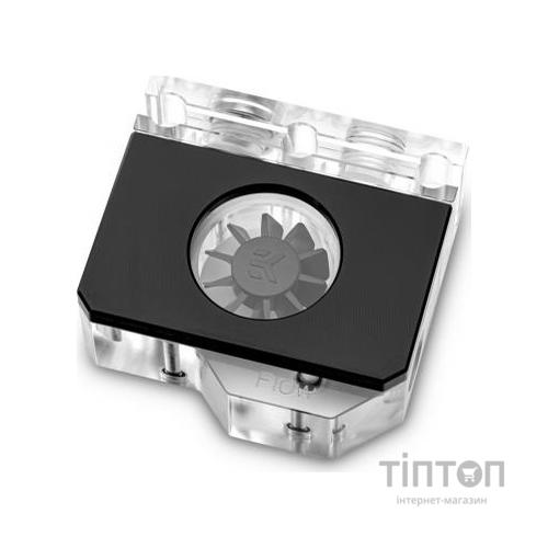 Фітинг для СВО Ekwb EK-Quantum Scalar Flow Indicator Bottom-To-Top D-RGB - Black (3831109829738)