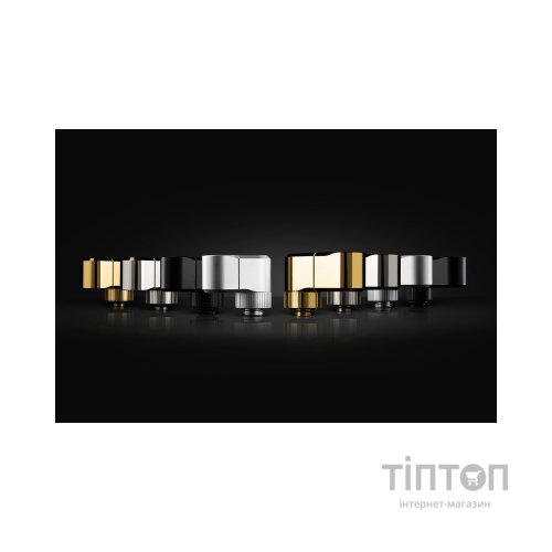 Фітинг для СВО Ekwb EK-Quantum Torque Double Rotary Offset 28 - Satin Titanium (3831109893487)