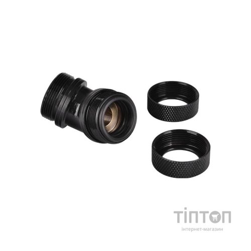Фітинг для СВО ThermalTake Pacific G1/4 PETG Tube 45-Degree Dual Compression 16mm OD Black (CL-W098-CA00BL-A)