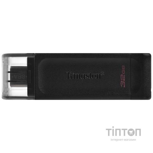 Flash Drive Kingston DT70 32GB, Type-C, USB 3.2