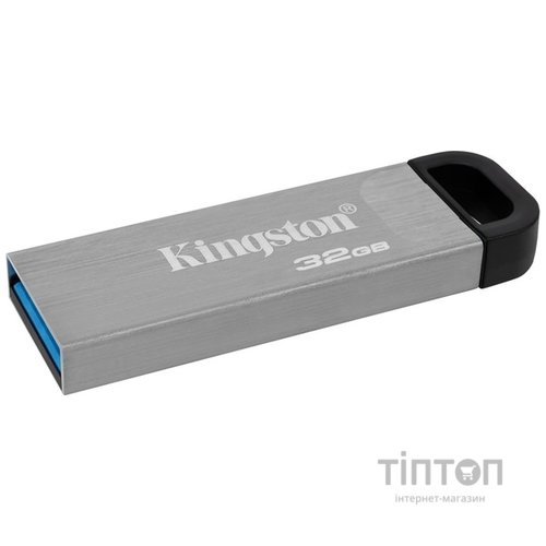 USB флеш накопичувач Kingston 32GB DT Kyson Silver/Black USB 3.2 (DTKN/32GB)