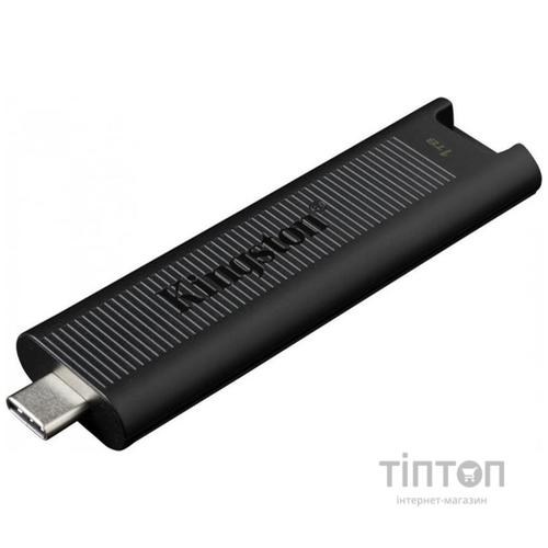 USB флеш накопичувач Kingston USB-накопичувач 1TB DataTraveler Max USB 3.2 Gen 2 Type-C Black (DTMAX/1TB)