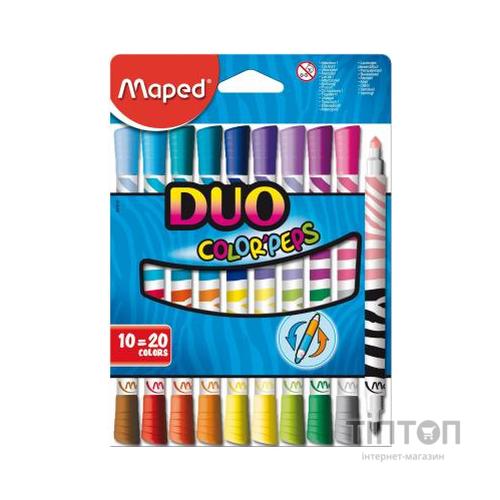Фломастери Maped Фломастери Maped Color Peps Duo (MP.847010)