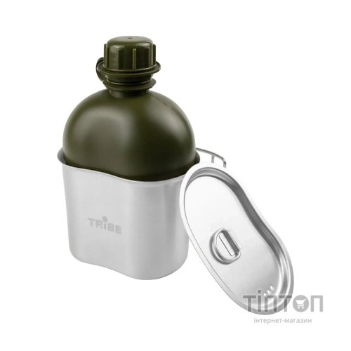 Фляга Tribe Canteen пластикова olive (T-FE-0022-olive)