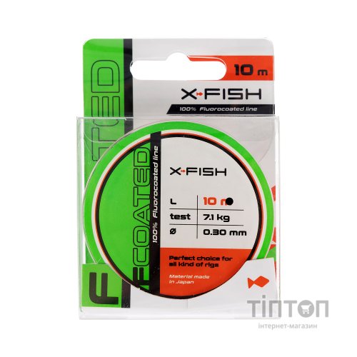 Флюорокарбон X-Fish FCoated 10m 0.30mm 7.1kg (1917.01.28)