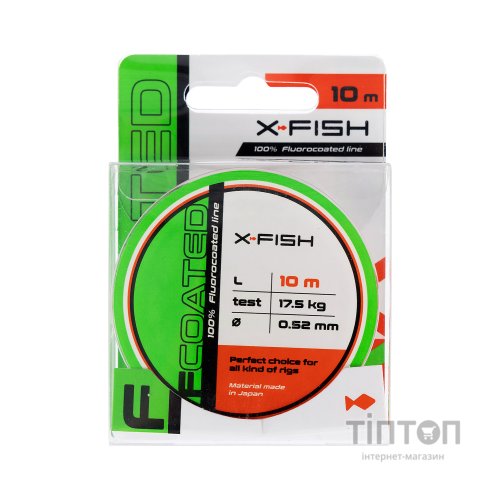 Флюорокарбон X-Fish FCoated 10m 0.52mm 17.5kg (1917.01.36)