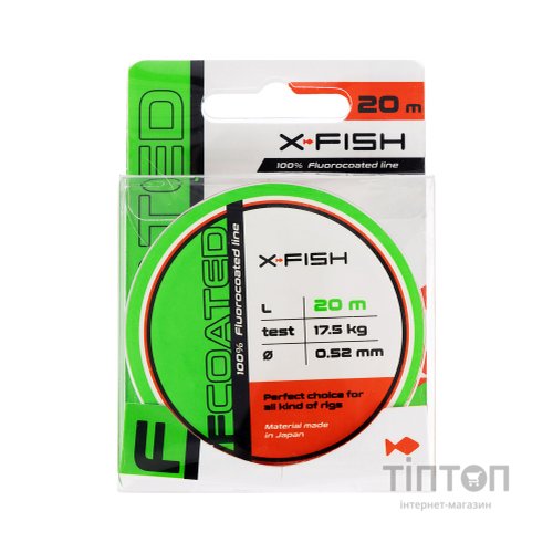 Флюорокарбон X-Fish FCoated 20m 0.52mm 17.5kg (1917.01.55)