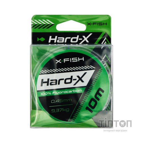 Флюорокарбон X-Fish Hard-X 10m (clear) 0.45mm 9.37kg (1917.03.73)