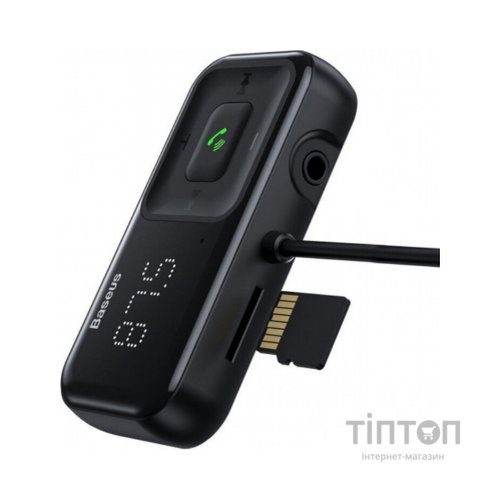 FM модулятор Baseus T typed S-16 MP3 Black (CCTM-E01)