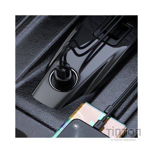 FM модулятор Baseus T typed S-16 MP3 Black (CCTM-E01)
