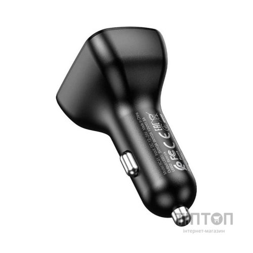 FM модулятор BOROFONE BC41, Black, Box