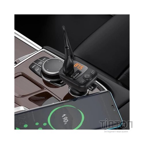 FM модулятор BOROFONE BC41, Black, Box