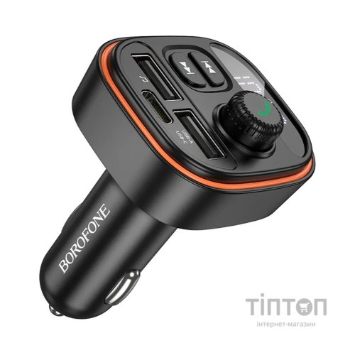 FM модулятор BOROFONE BC59, Black, Box