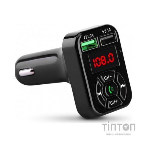 FM модулятор Havit HV-FM807BT Black