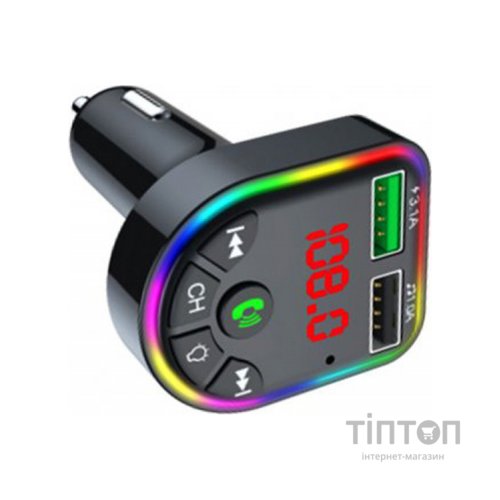 FM модулятор Havit HV-FM810BT Black