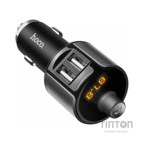 FM модулятор HOCO E19, Black, Box