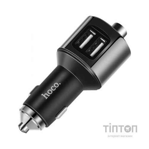FM модулятор HOCO E19, Black, Box