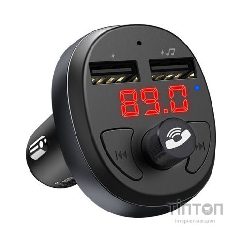 FM модулятор HOCO E41, Black, Box (E41)