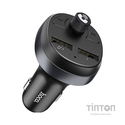 FM модулятор HOCO E41, Black, Box (E41)