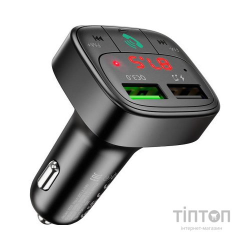 FM модулятор HOCO E59, Black, Box (E59)