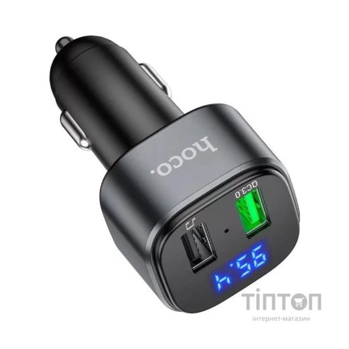 FM модулятор HOCO E67, Black, Box