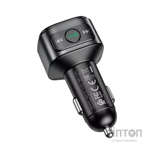 FM модулятор HOCO E67, Black, Box