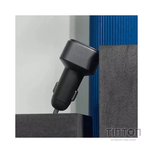 FM модулятор HOCO E67, Black, Box