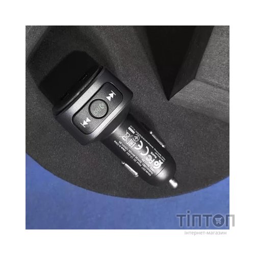 FM модулятор HOCO E67, Black, Box