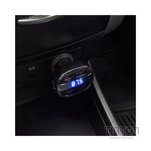 FM модулятор HOCO E70, Black, Box