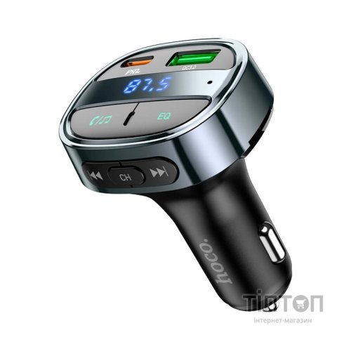 FM модулятор HOCO E70, Black, Box