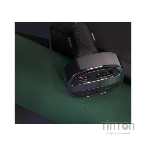 FM модулятор HOCO E70, Black, Box