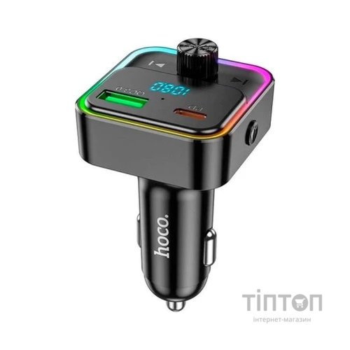 FM модулятор HOCO E81, Black, Box