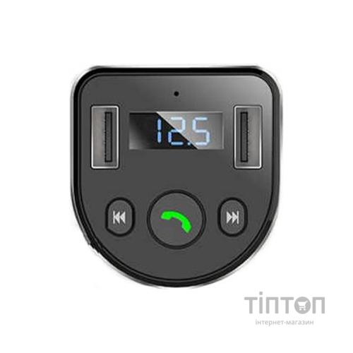 FM модулятор Jellico CM-1 Bluetooth MP3 2USB 3.1А Black (RL058183)