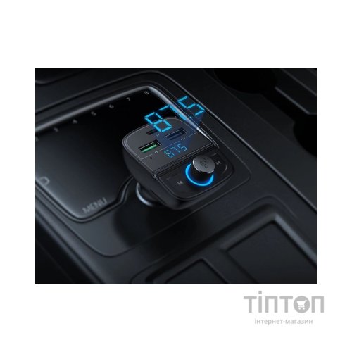 FM модулятор Ugreen CD229 Bluetooth Car Charger (5.0+PD+QC3.0+USB Flash Drive+TF (CD229)
