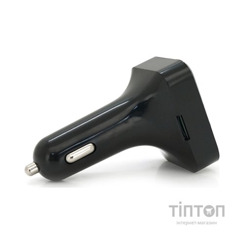 FM модулятор Voltronic D1, підсвітка 7 кольорів, 1.5-3.1A, USB, TF (FM-D1-7Col)