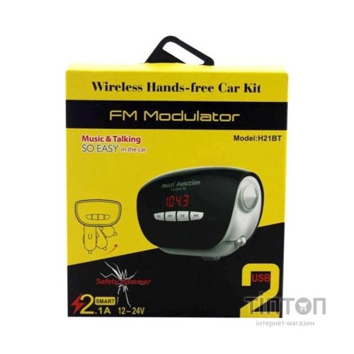 FM модулятор Voltronic H21+BT (FM-H21+BT)