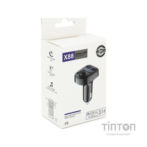 FM модулятор Voltronic X88, USB, TF (FM-X88)