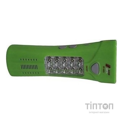 Фонарь Booty BT-3203 зеленый + радио (2000700002067)