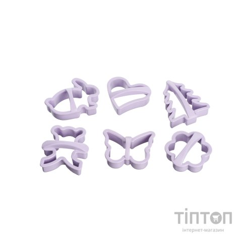 Форма для випікання Ardesto Tasty Baking Set 6 шт Lilac (AR2308LP)
