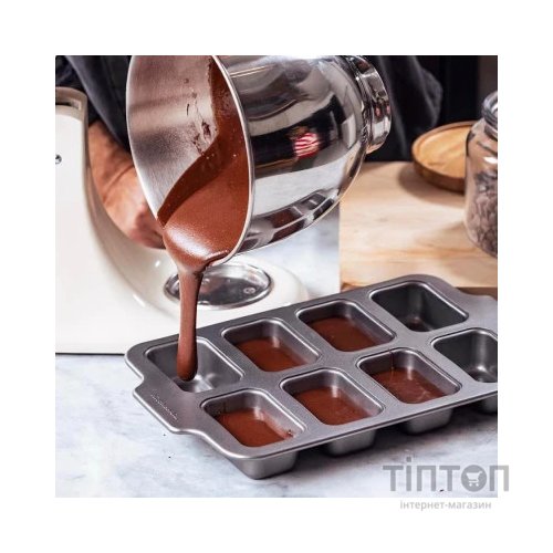 Форма для випікання KitchenAid для кексів на 8 шт прямокутна (CC006068-001)